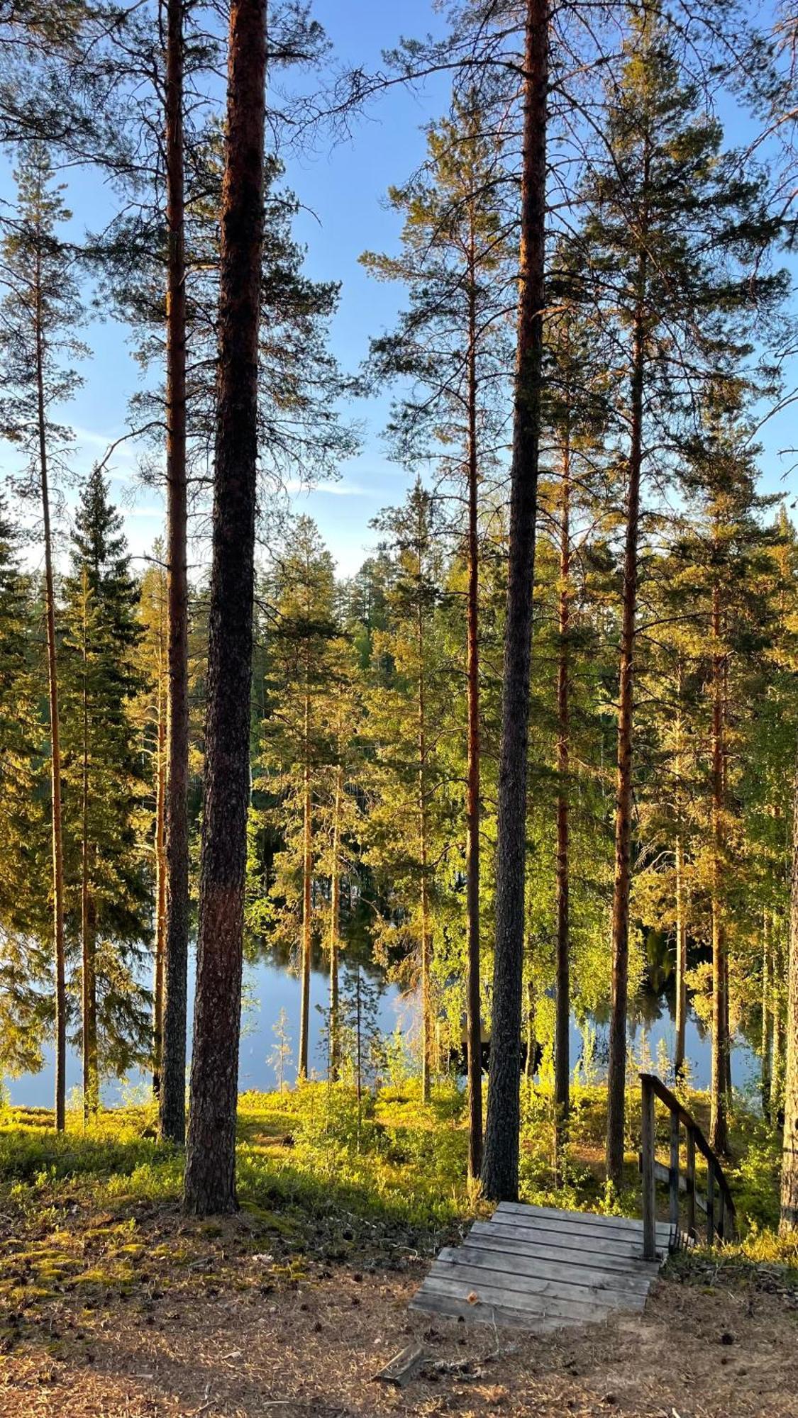 Ahvenlampi Camping Saarijärvi Exterior foto