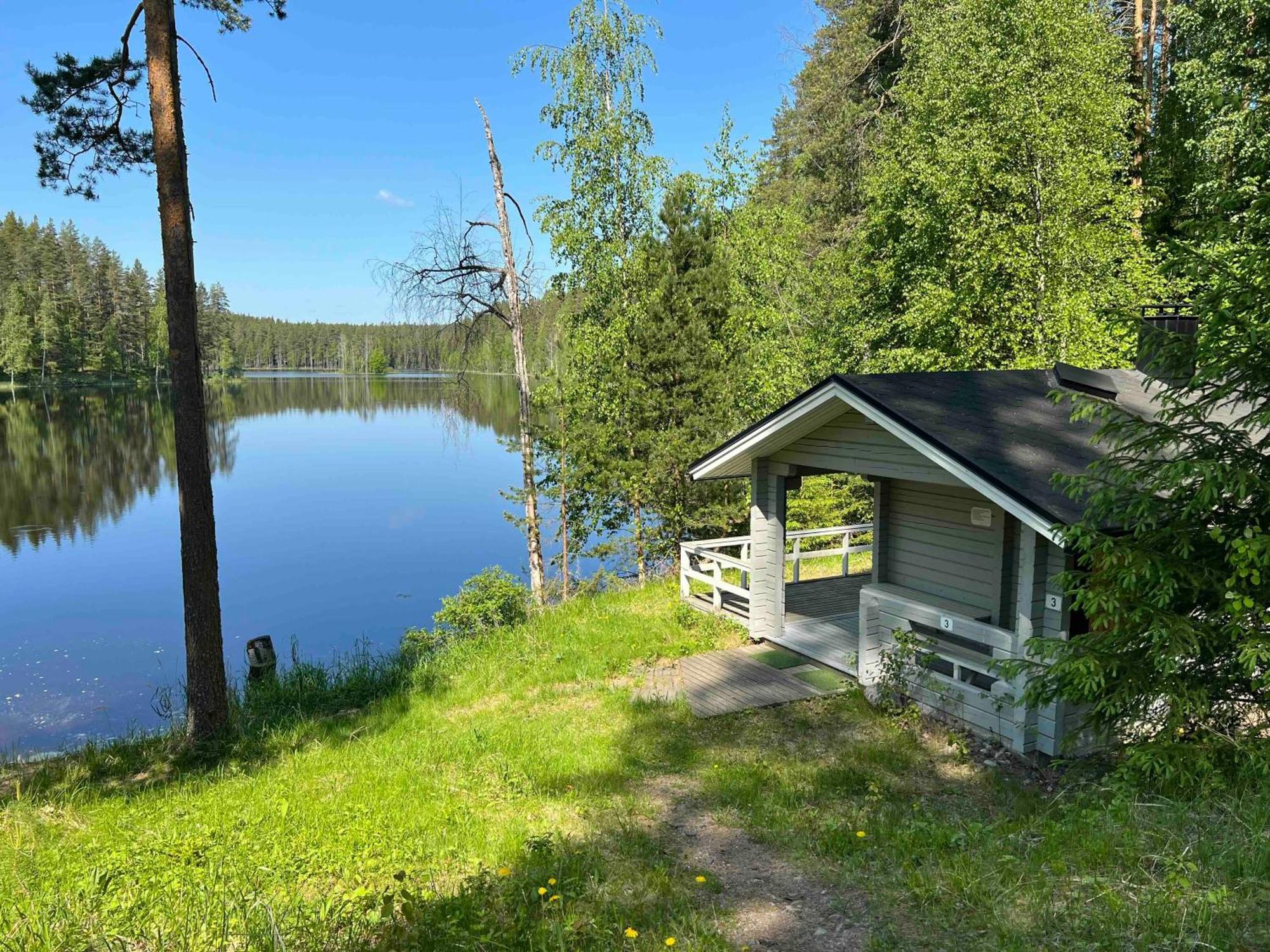 Ahvenlampi Camping Saarijärvi Exterior foto